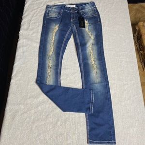 ENGINE 21 skinny jeans blue color size 3 #510
